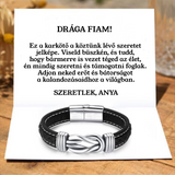 U65 Bőr KARKÖTŐ❤ - Drága Fiam