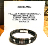 G49 Bőr KARKÖTŐ❤ -SZERELMEM