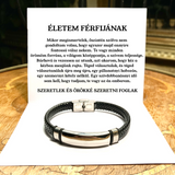 B44 Bőr KARKÖTŐ❤ - ÉLETEM FÉRFIJÁNAK