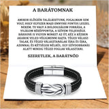 U11 Bőr KARKÖTŐ❤ - Barátomnak