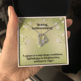 Boldog Születésnapot - Legyen ez a nap olyan csodálatos, amilyen te vagy(14K fehárarany bevonatú) - egyedinyaklanc.hu