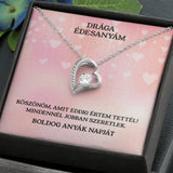 Drága Édesanyám - Boldog Anyák Napját (rózsaszín) - egyedinyaklanc.hu