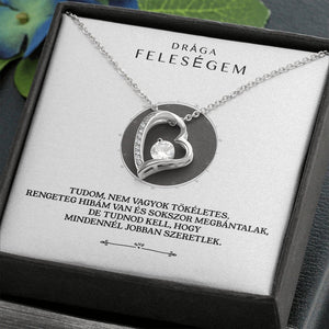 Drága Feleségem - Mindennél Jobban Szeretlek - egyedinyaklanc.hu