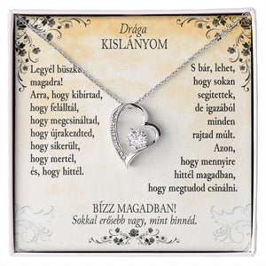 Drága Kislányom - Sokkal erősebb vagy, mint hinnéd! - egyedinyaklanc.hu