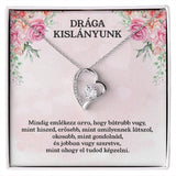 Drága Kislányunk - Mindig emlékezz mennyire szeretve vagy💕 - egyedinyaklanc.hu