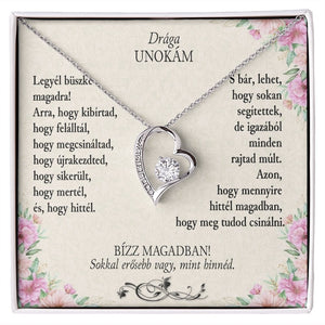Drága Unokám - Bízz Magadban! - egyedinyaklanc.hu