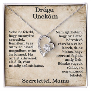 Drága Unokám - Büszke vagyok rá, hogy a nagymamád lehetek❤ - egyedinyaklanc.hu