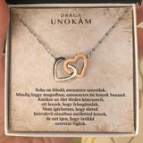 Drága Unokám - Örökké Szeretni Foglak (Barna) - egyedinyaklanc.hu