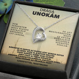Drága Unokám - Szeretettel, Nagymama💕 - egyedinyaklanc.hu