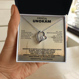 Drága Unokám - Szeretettel, Nagymama💕 - egyedinyaklanc.hu