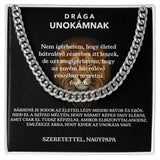 Drága Unokámnak - Szeretettel, Nagypapa (Oroszlános) - egyedinyaklanc.hu