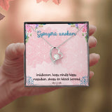 Gyönyörű unokám - Imádkozom, hogy higgy magadban - egyedinyaklanc.hu