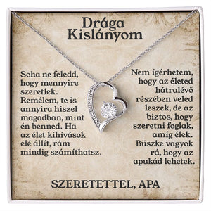 [LIMITÁLT DARABSZÁMBAN] Drága Kislányom - Soha ne feledd, mennyire szeretlek - egyedinyaklanc.hu