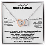 [Limitált darabszámban] Gyönyörű Unokámnak – Szeretettel, Nagypapa - egyedinyaklanc.hu
