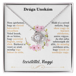 [Majdnem elfogyott] Drága Unokám -Szeretettel Nagyi❤ - egyedinyaklanc.hu