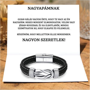 U51 Bőr KARKÖTŐ❤ - Nagyapámnak